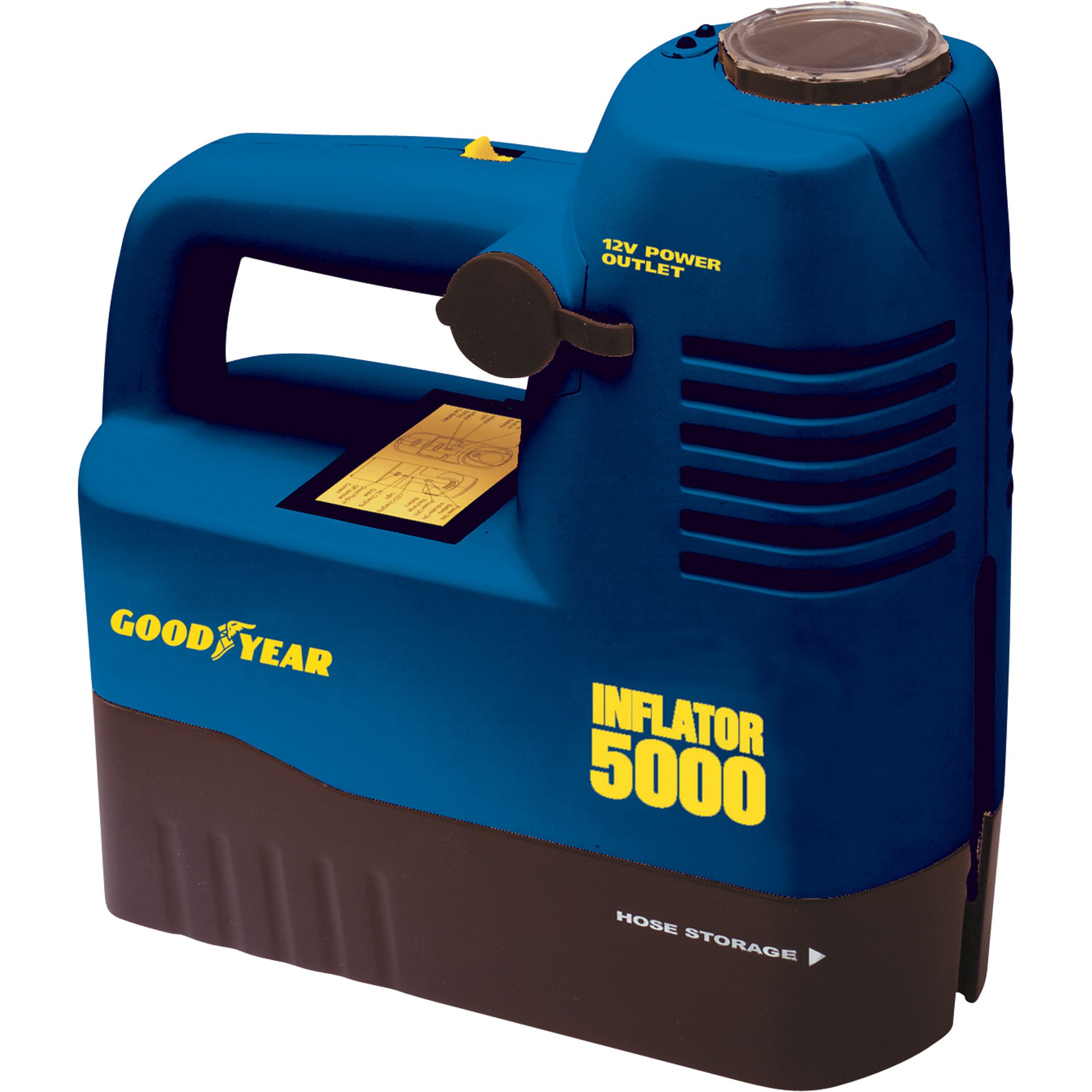 Goodyear Cordless Air Inflator & 12 Volt Power Pack — Model# i5000